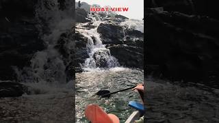 Boat view #reelsvideo #waterfall #shirtvideo #SMBlog....