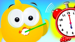 morning routine with lucky ducky good habits and learning video for kids