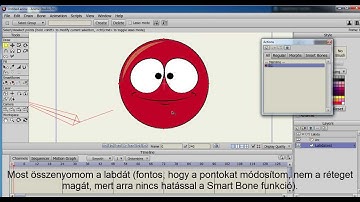 2 - Anime Studio Pro 9: Dinamikus labda (Dynamic Ball Animating With Smart Bones) magyar tutoriál