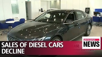 Sales of diesel vehicles on downward slope for last three years