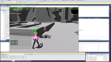 Voxel Horizon - Voxels destruction by machine gun and rifle.