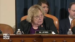 WATCH: Rep. Lofgren points to timing of Trump’s call for Biden investigation