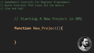 01: Starting A New Project In GM2 - Beginner GameMaker2 Tutorials - GameMaker Basics
