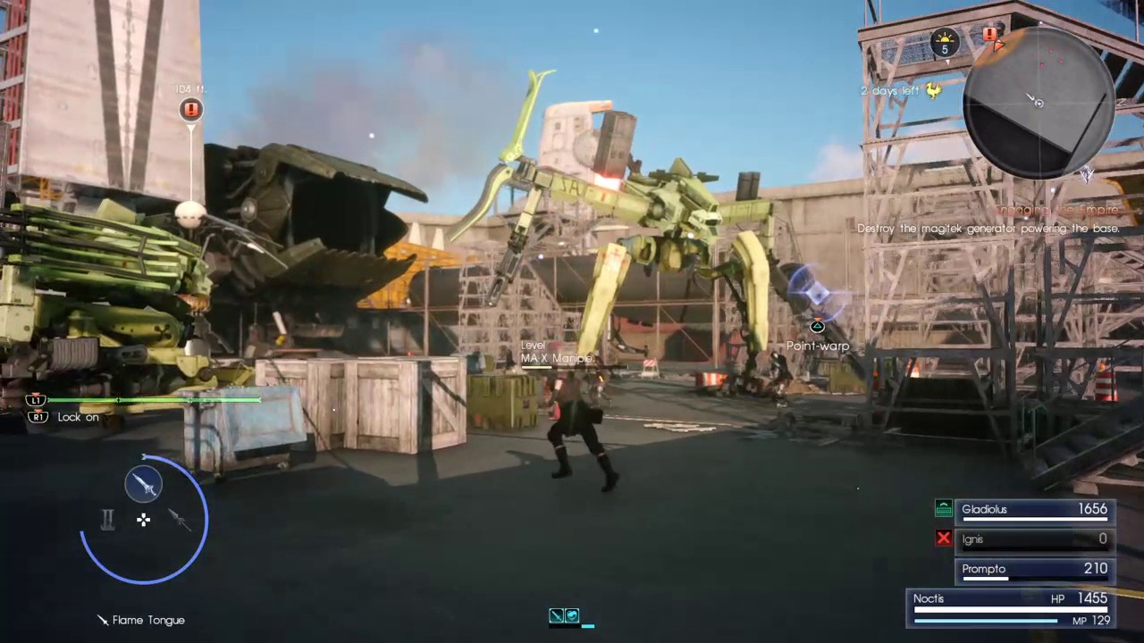 FINAL FANTASY XV Taking back th regalia