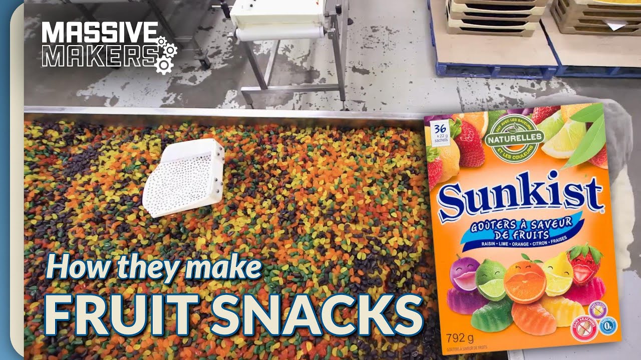 How Fruit Snacks and California Rolls Are Made | Food Factory