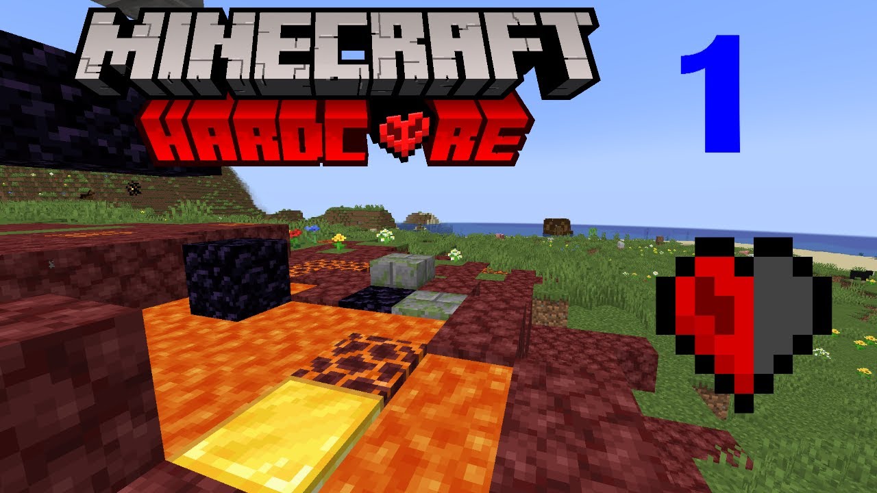 the beginning attempt 2 I hardcore Minecraft episode 1 - YouTube