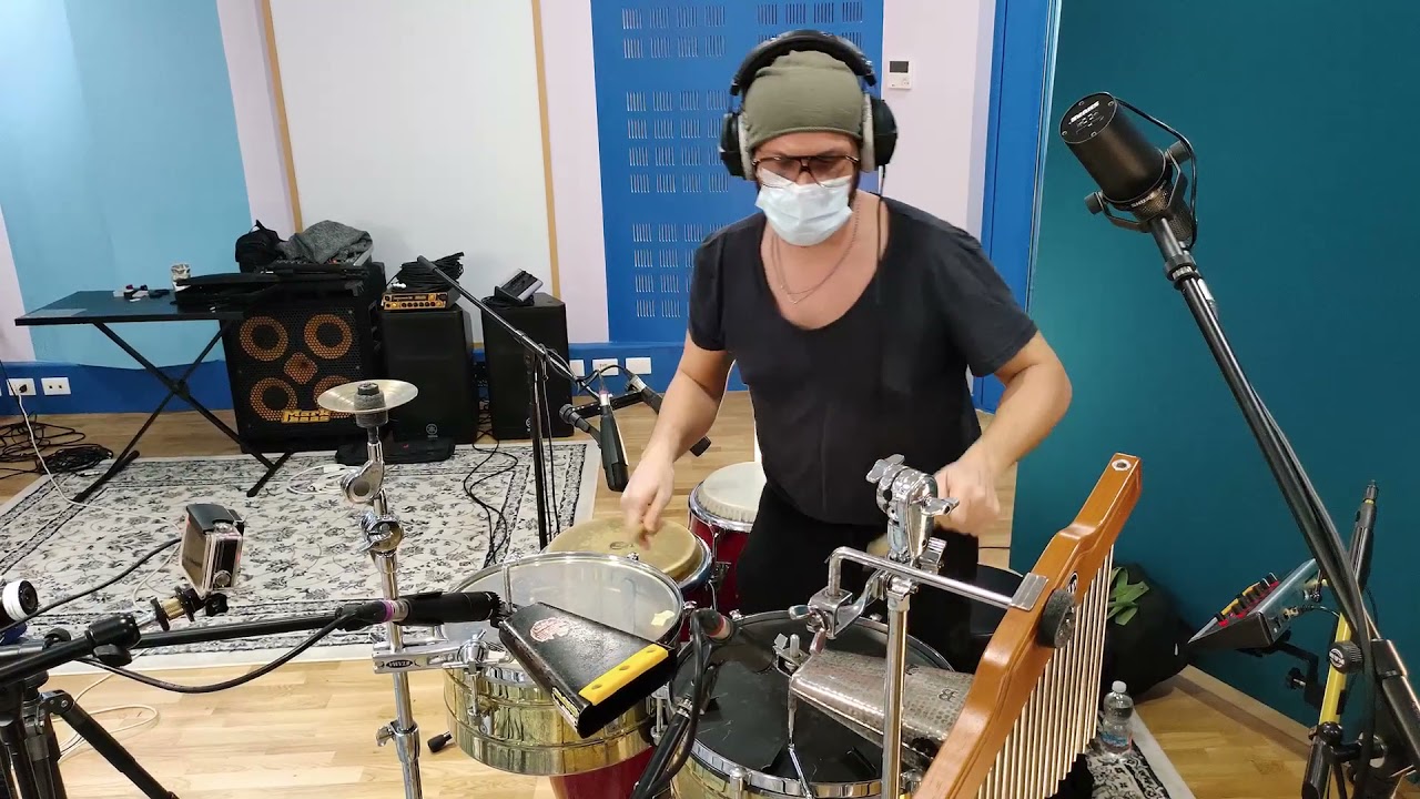 Conga - Gloria Estefan (drum an percussion cover) With Dario Tanghetti