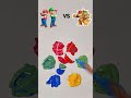 Guess The Mixed Color of The Super Mario Galaxy Movie Part 47 Mario Brothers vs Bowser #satisfying