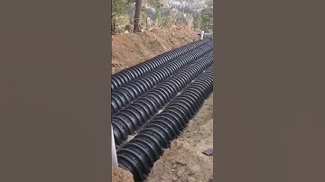 Engineered septic system leach field- jobsite with a view- construction videos