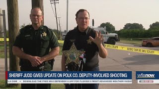 Sheriff Grady Judd gives update on Polk County deputyinvolved shooting