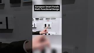 KNX Push Button Sensor 1/2/3/4/-Gang:🔧European Smart Panels📄Multi-Functional Design