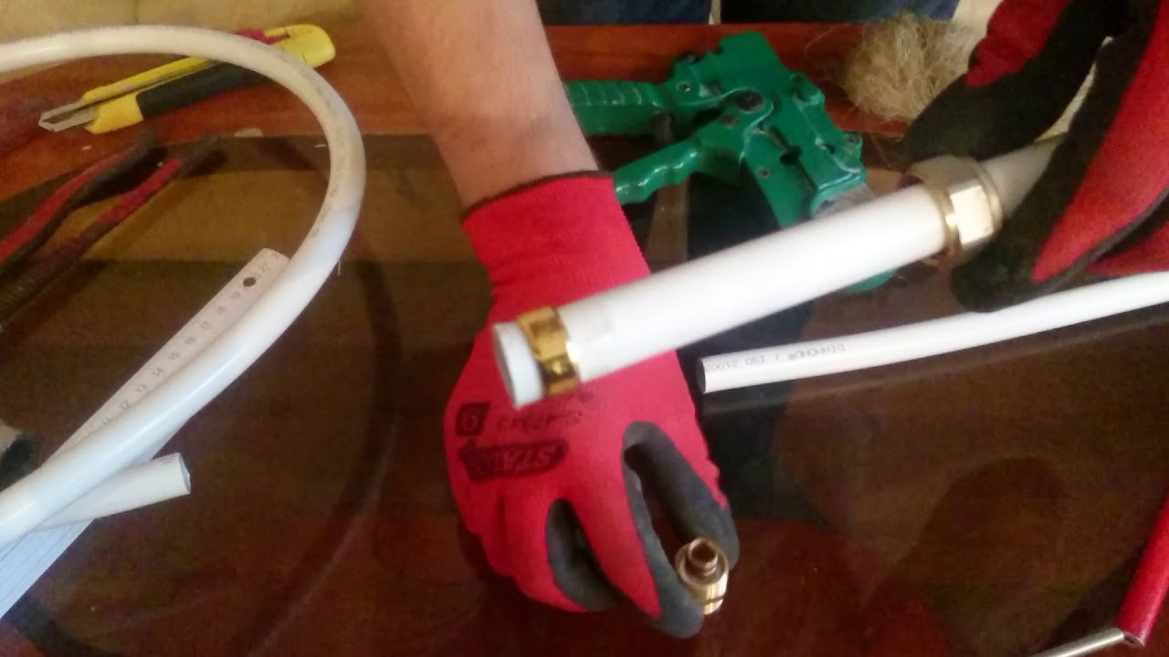 Jak Prawidłowo połączyć Rurę PEX ZE ZŁĄCZEK SKRĘCANYCH PLUS jak wygląda rura po rozkręceniu NONSTOP#