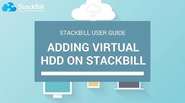 StackBill Cloud Management Portal - Adding a data volume drive on Stackbill