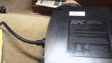 Unboxing of an APC BACKUP-UPS BE550G