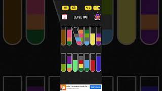 Water Sorf Puzzle Level 1881