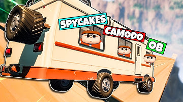 Three Idiots Use an RV to Jump a RAMP in RV There Yet?!