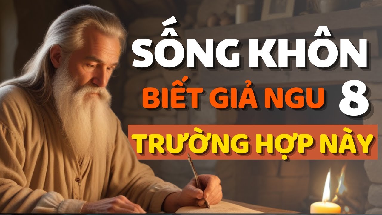 Cổ Nhân Dạy GIẢ NGU 8 Trường Hợp Này Để SỐNG KHÔN - Triết lý Cuộc Sống ...