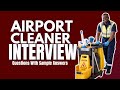 Airport Cleaner Questions With Sample Answers | Job Preparations
