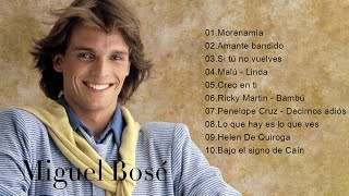 The Best Song Of Miguel Bosé - Miguel Bosé Greatest Hits Full Album - Best Latin Love Songs
