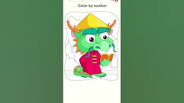 Color by number Dop3 game level 201