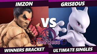 DAT Limitless 2 - Imzon (Kazuya, Cloud) Vs. Griseous (Mewtwo) Smash Ultimate - SSBU