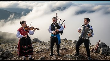 Bước Của Tổ Tiên Celtic | Giai điệu Bắc Celtic với kèn túi và Tambourine