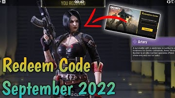 September 4 Cod Mobile Redeem Code 2022 | Redeem Code Codm 2022 | Redemption Center Code Codm 2022