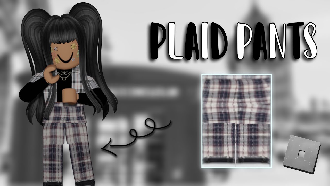 How To Make Plaid Pants Easy Roblox Clothing Youtube - roblox black plad shorts