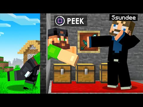 Using SPECTATOR Powers in Minecraft Hide and Seek
