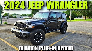 2024 Jeep Wrangler Rubicon Plug-in Hybrid Full Review!