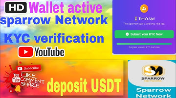 How to complete sparrow Network KYC verification 