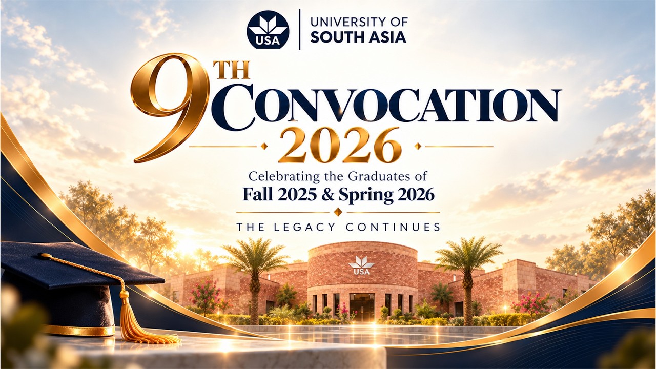 9th Convocation 2026 | University of South Asia | Live
