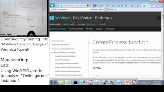 Dynamic Malware Analysis D2P10 Maneuvering Lab Onlinegames2 Lab