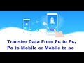 How to transfer data wireless zapya from pc to mobile