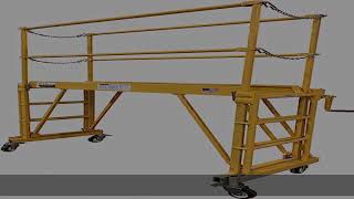 Tele-tower Model 610 Adjustable Work Platform