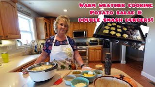 Summer Dinner-Potato Salad & Double Smash Burgers!🍔 by Rich & Jen’s Adventures 2,734 views 3 weeks ago 14 minutes, 33 seconds