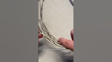 zoo-specific ecological mesh/Tiger enclosure mesh/hand-woven stainless steel rope mesh