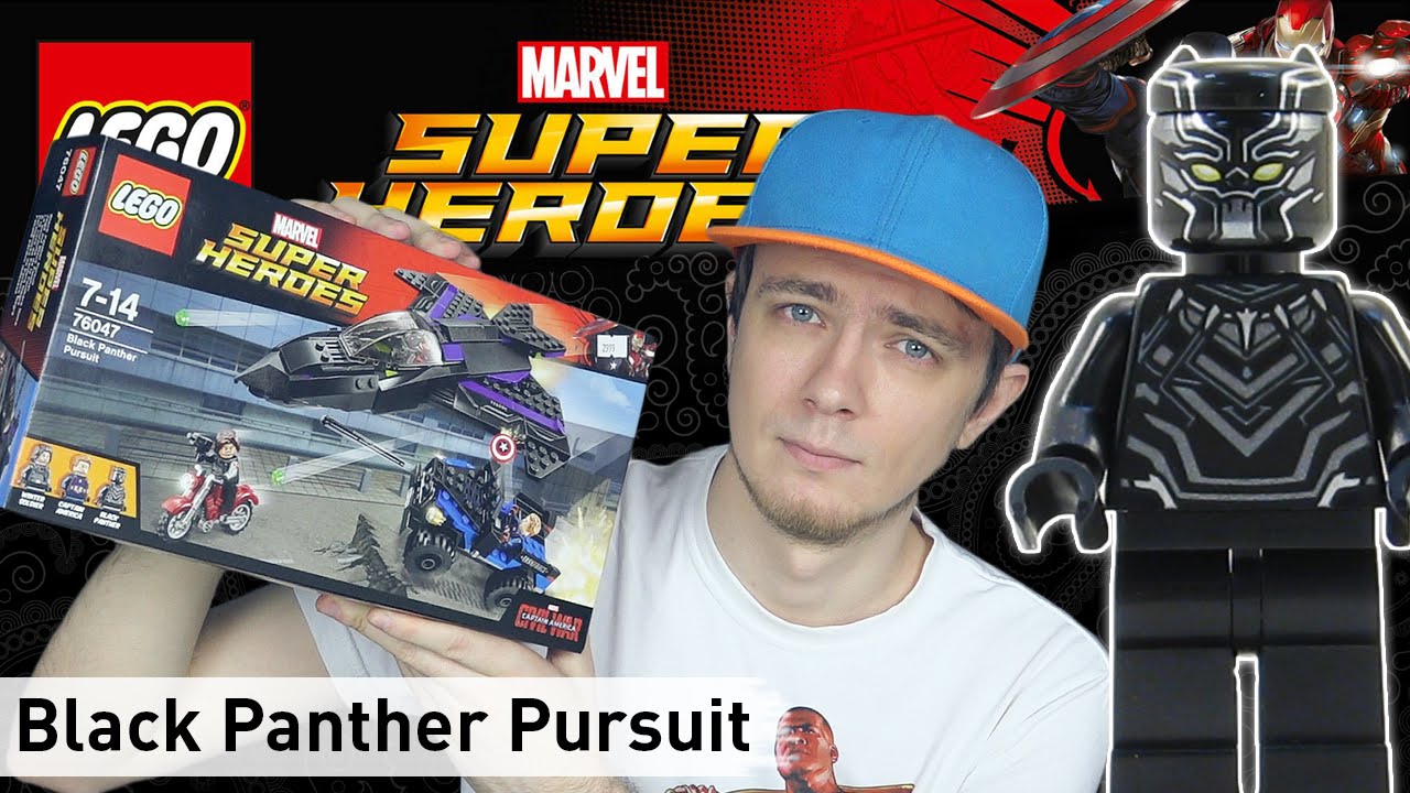 Black Panther Pursuit 76047, Marvel