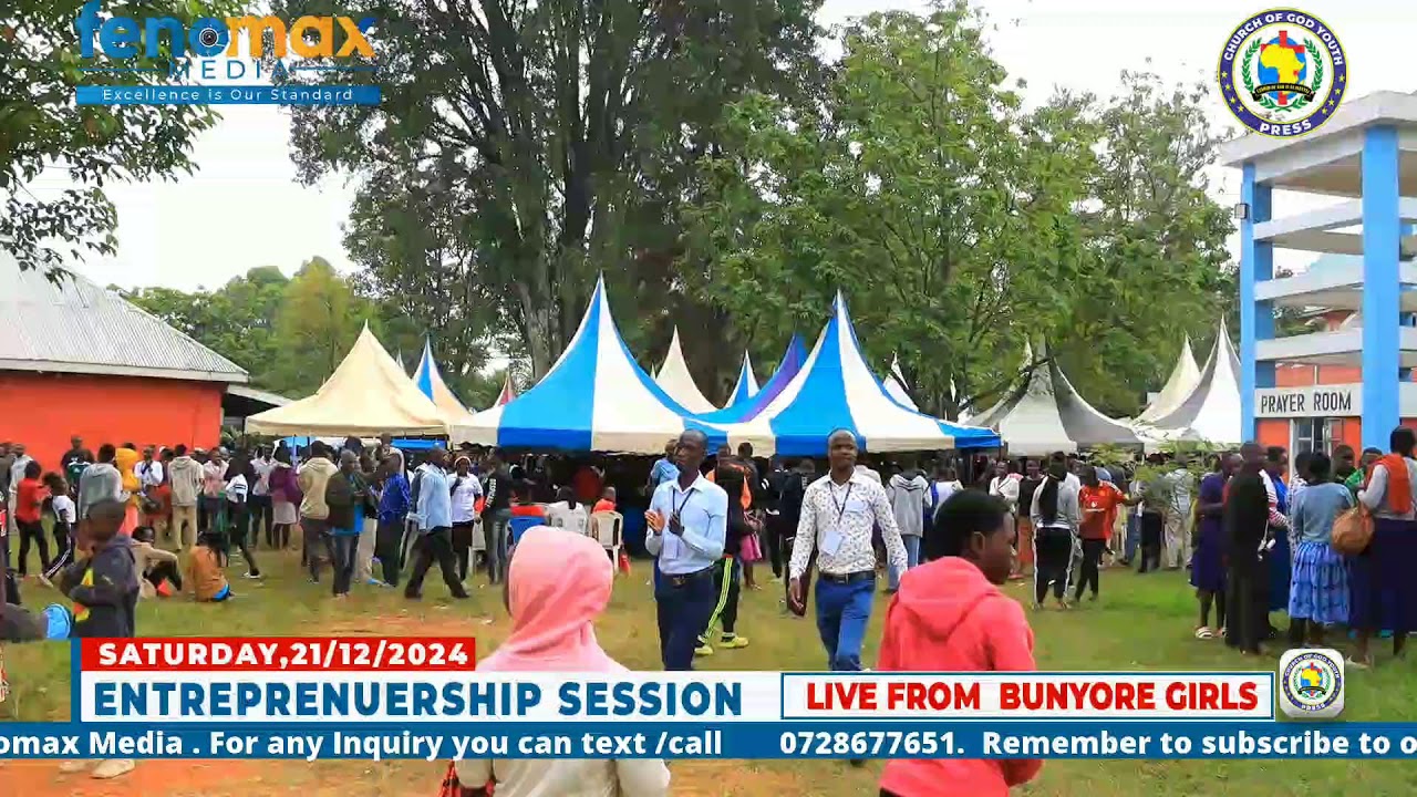 ENTREPRENEURSHIP SESSION -C.o.G BI ANNUAL YOUTH CONVENTION LIVE FROM BUNYORE