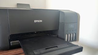 Epson Ecotank L3110 || Unboxing || Impressões após 1 Ano