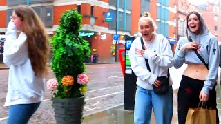 bushman prank - her reaction is AWESOME | Bushman Prank 2021