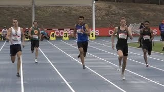Men’s 400m at Canberra Track Classic 2020