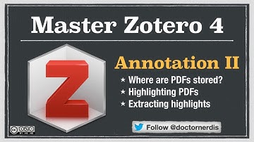Zotero Tutorial: Working with PDFs