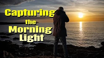 Capturing the morning light at Ferryland Newfoundland