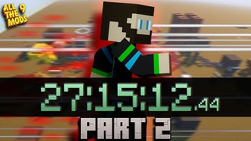 All The Mods 9 ATM Star Speedrun | 27:15:12 (Previous World Record) | Part 2