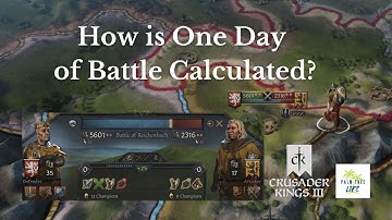 Crusader Kings 3 - Tutorial - How Are The Stats Calculated in One Day of Battle?