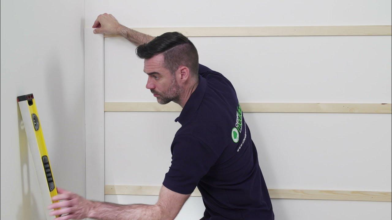How to install Tongue and Groove Panelling YouTube