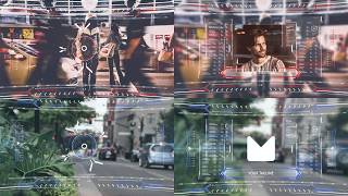 Hi-Tech Logo Sting - 3D UI Opening (Ae, Pr, Dr) News