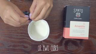 Full How to prepare a Coffee Cube - Santo Coffee Cubes Update
