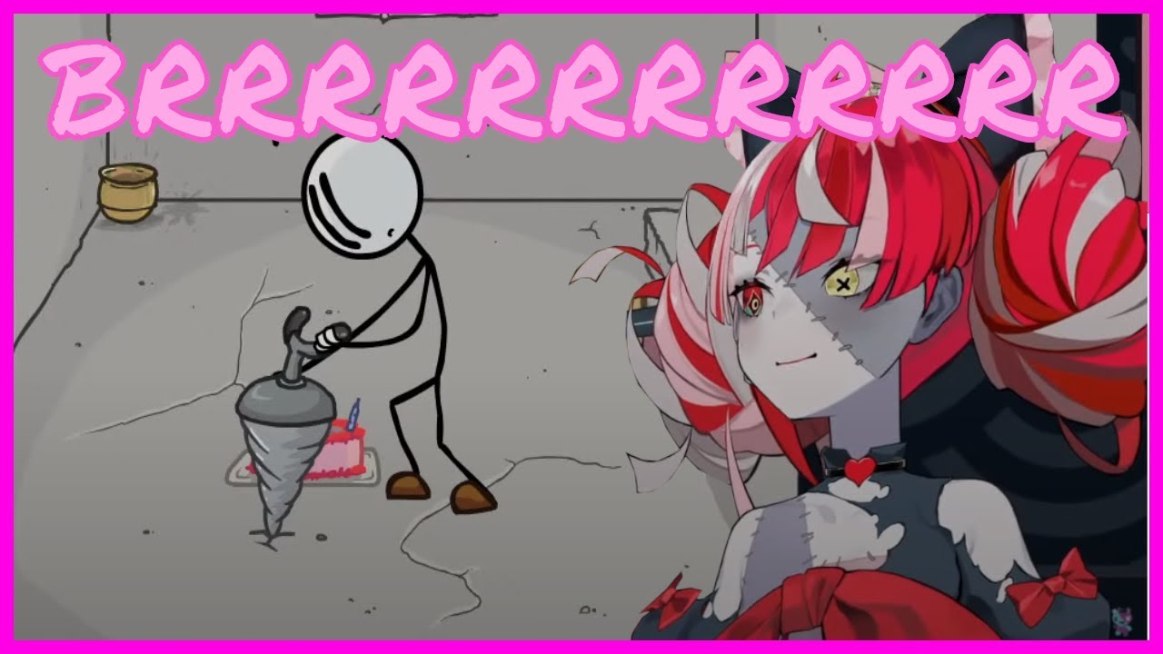 Zombie Girl goes Brrrrrrr...like a Wreckingball - The Kureiji Stickmin Experience (Ep.1) [Hololive]